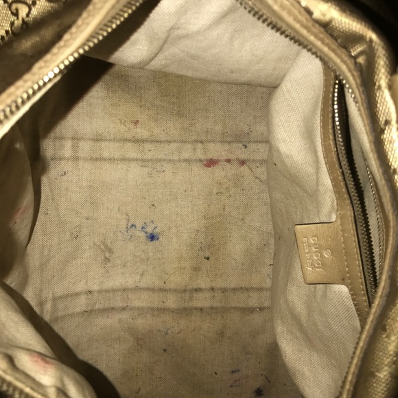 authentic gucci  handbag GOLD LIMITED EDIT… - Picture 5 of 12